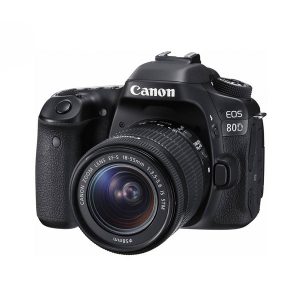 دوربین عکاسی کانن Canon 80D با لنز ۵۵-۱۸ IS STM