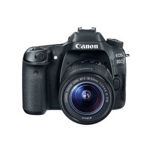 دوربین عکاسی کانن Canon 80D با لنز ۵۵-۱۸ IS STM