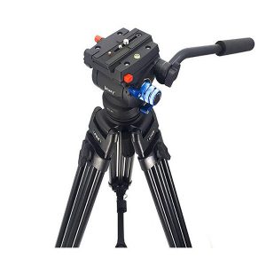 سه پایه دوربین حرفه ای جیماری Jmary Tripod Video PH20+LF85