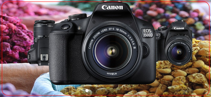 دوربین عکاسی کانن Canon 1500D با لنز ۵۵-۱۸ III