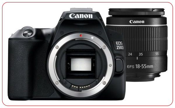 دوربین عکاسی کانن Canon 250D ( بدنه – بدون لنز )