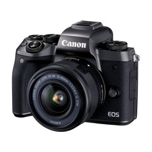 دوربین بدون آینه کانن Canon EOS M5 Mirrorless با لنز ۴۵-۱۵