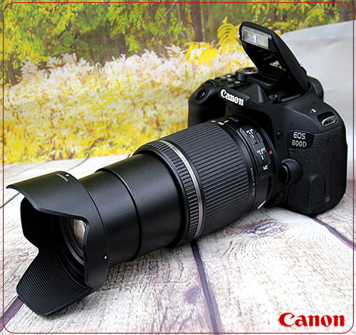 دوربین عکاسی کانن Canon 800D با لنز ۱۳۵-۱۸ IS STM