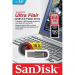 فلش مموری ۶۴G سن دیسک USB Flash UltraFlair Sandisk 64GB USB 3