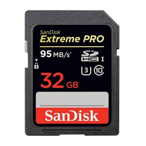 کارت حافظه اس دی سن دیسک SD Sandisk 32GB 633X U3