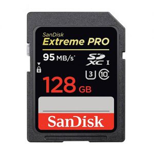 کارت حافظه اس دی سن دیسک SD Sandisk 128GB 633X U3