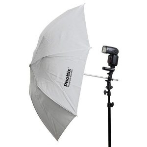 چتر سفید جمع‌شو (قطر ۹۱سانتی‌متر) Phottix Umbrella 36″ Double-Small Folding White Shoot-Through (91cm)