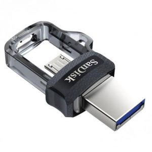 فلش مموری ۱۶G سن دیسک USB Flash M3 OTG Sandisk 16GB USB 3