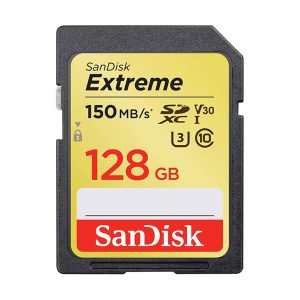 کارت حافظه اس دی سن دیسک SD Sandisk 128GB 600X U3