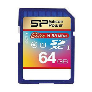 کارت حافظه اس دی سیلیکون پاور SD SiliconPowe 64GB U1 Elite 85mb